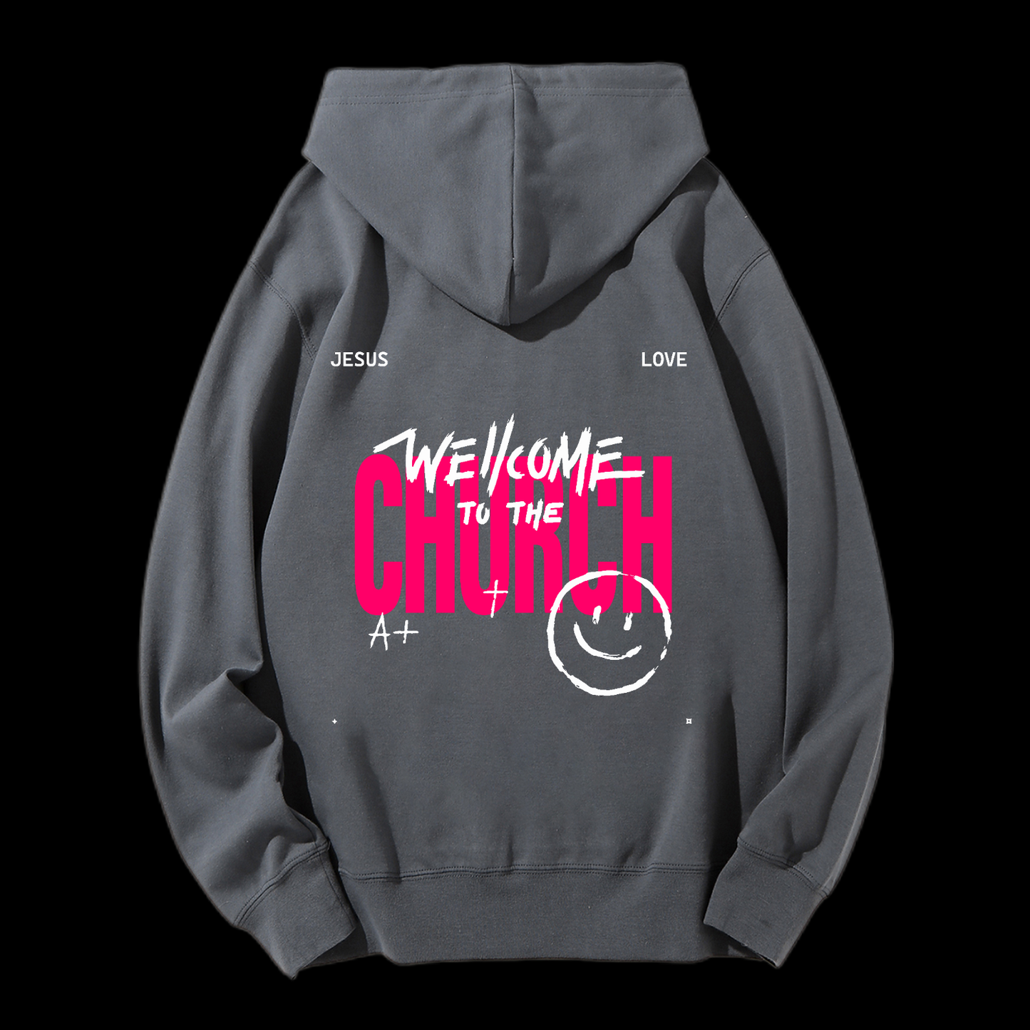 Welcome To The Church Drawstring Hoodie
