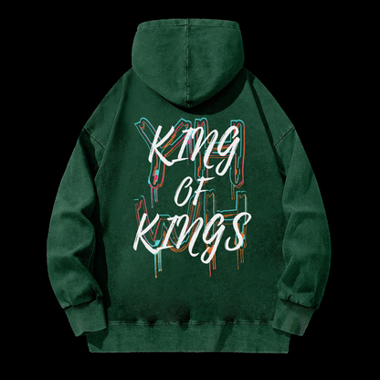 King Of Kings Washed Hoodie
