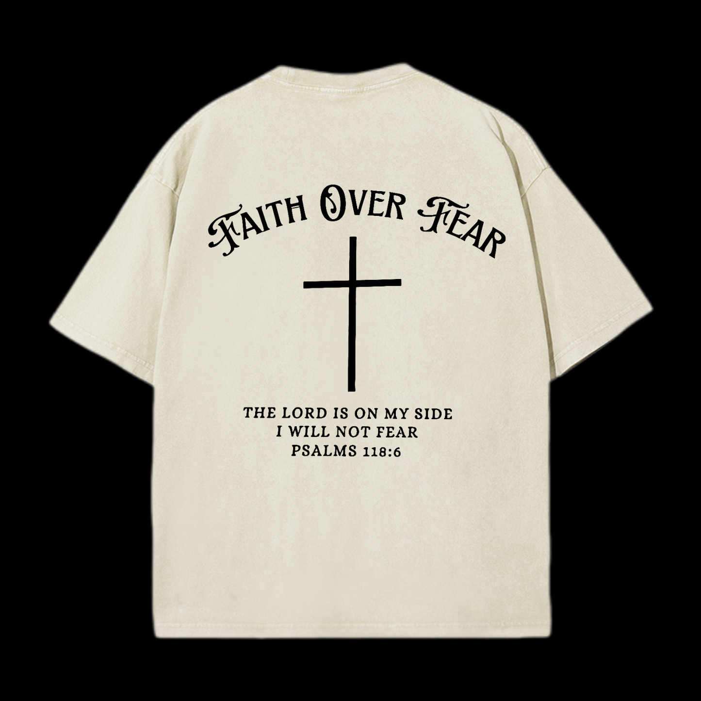 Faith Over Fear Washed T-Shirt