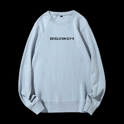 Revelation 12:7-9 Crewneck Sweatshirt