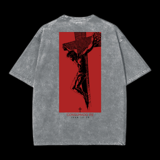 Juan 19:30 Washed T-Shirt