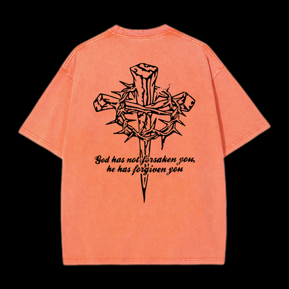 He Has Forgiven You Washed T-Shirt