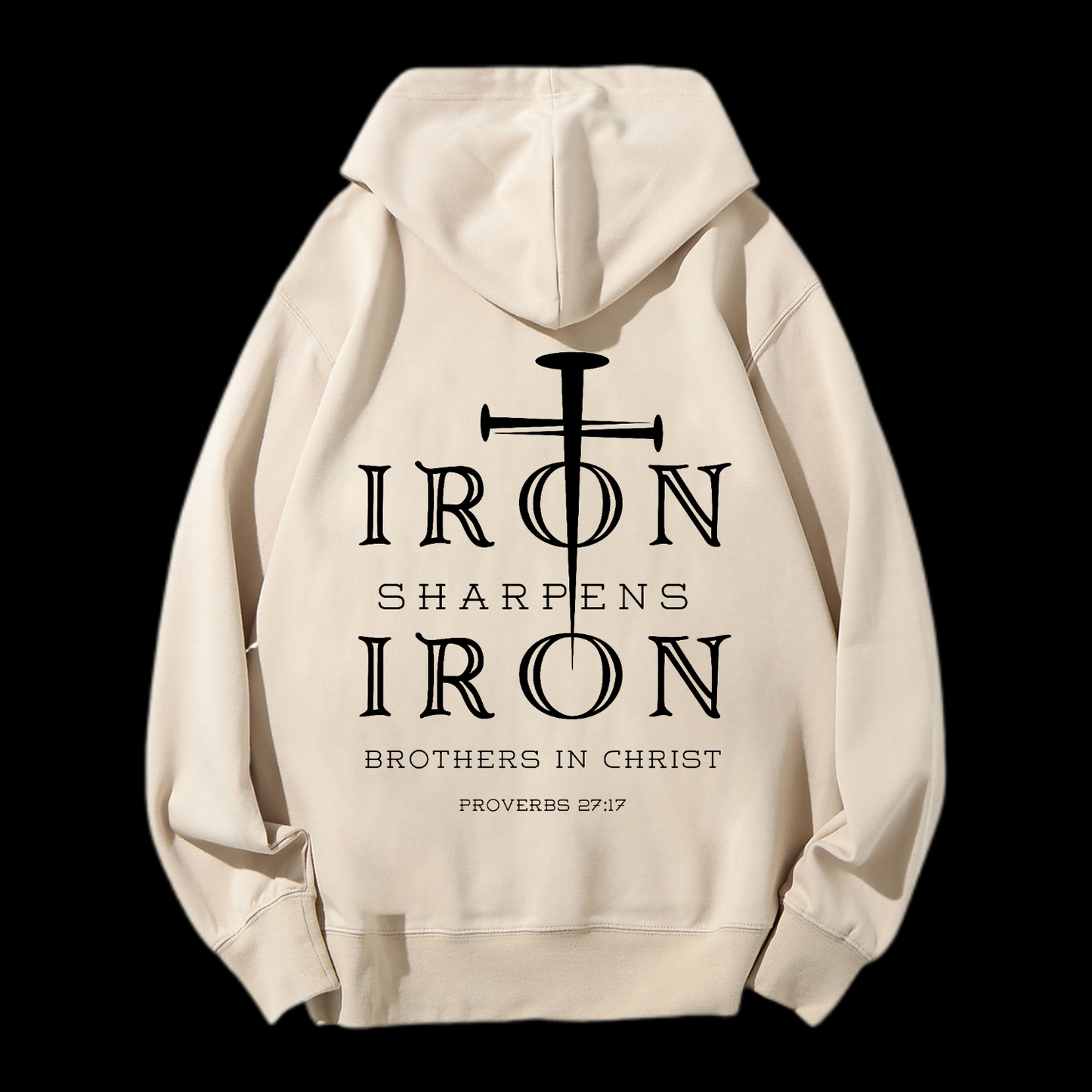 Iron Sharpens Iron Drawstring Hoodie
