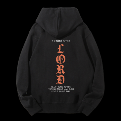 The Name Of The Lord Drawstring Hoodie