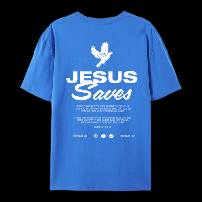 Jesus Saves Cotton T-Shirt