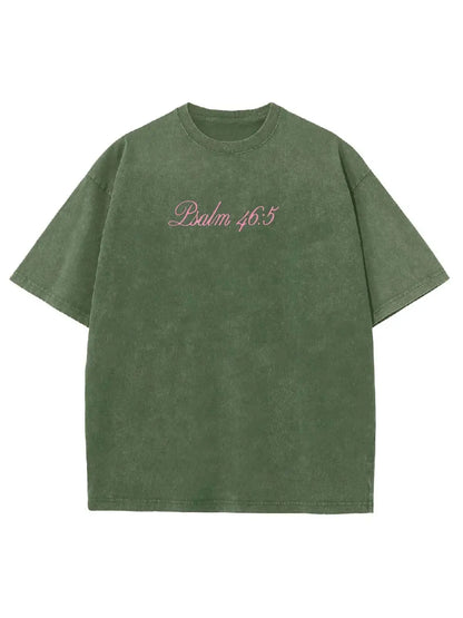 God Is Within Her Unisex Washed T-Shirt
