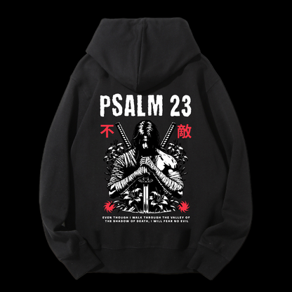 Fear No Evil Drawstring Hoodie