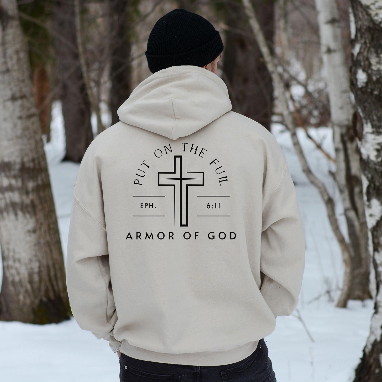 Armor Of God Drawstring Hoodie