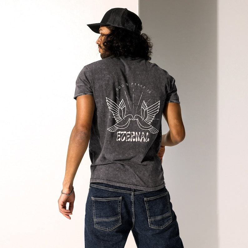 God's Peace Is Eternal Washed T-Shirt