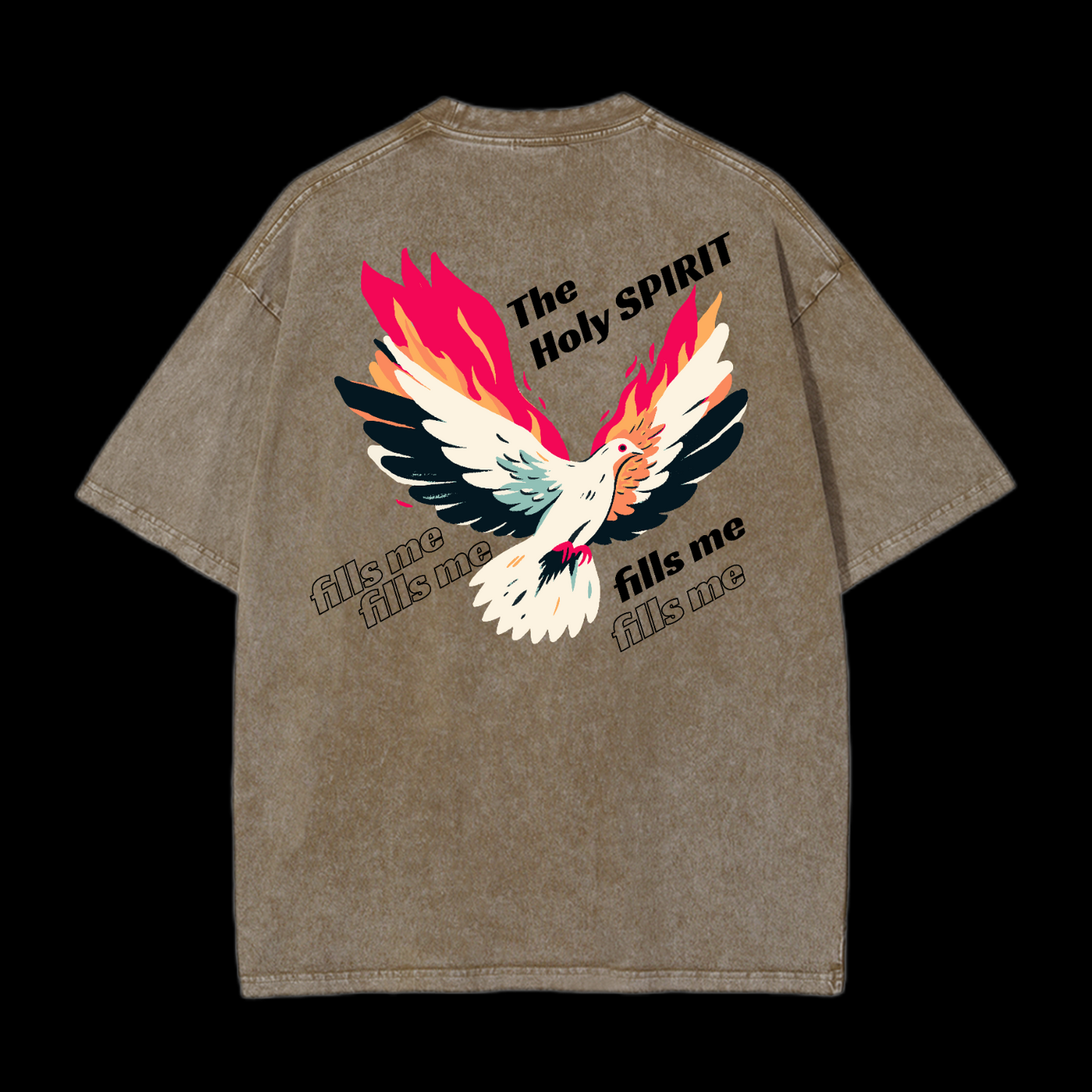 The Holy Spirit Washed T-Shirt