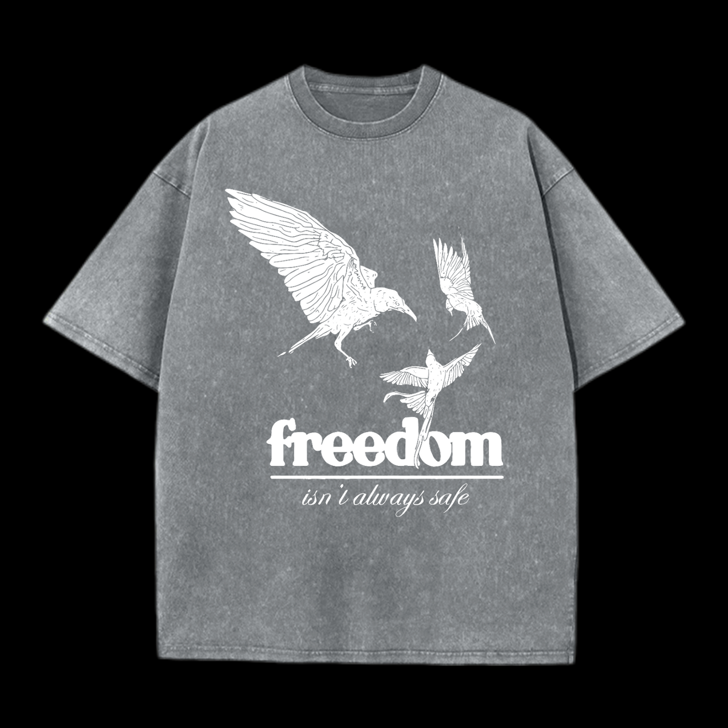 Freedom Isn't Always Safe Washed T-Shirt
