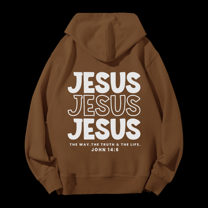 Jesus Drawstring Hoodie