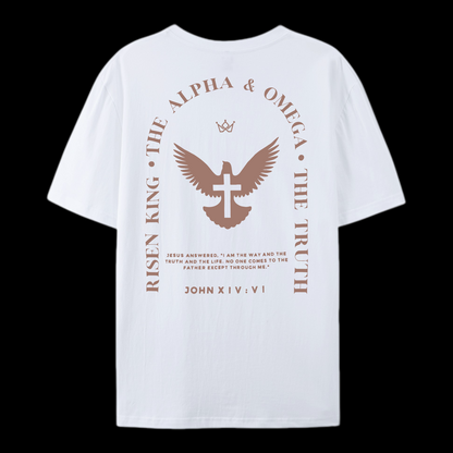 Jesus Is The Way The Truth The Life Cotton T-Shirt