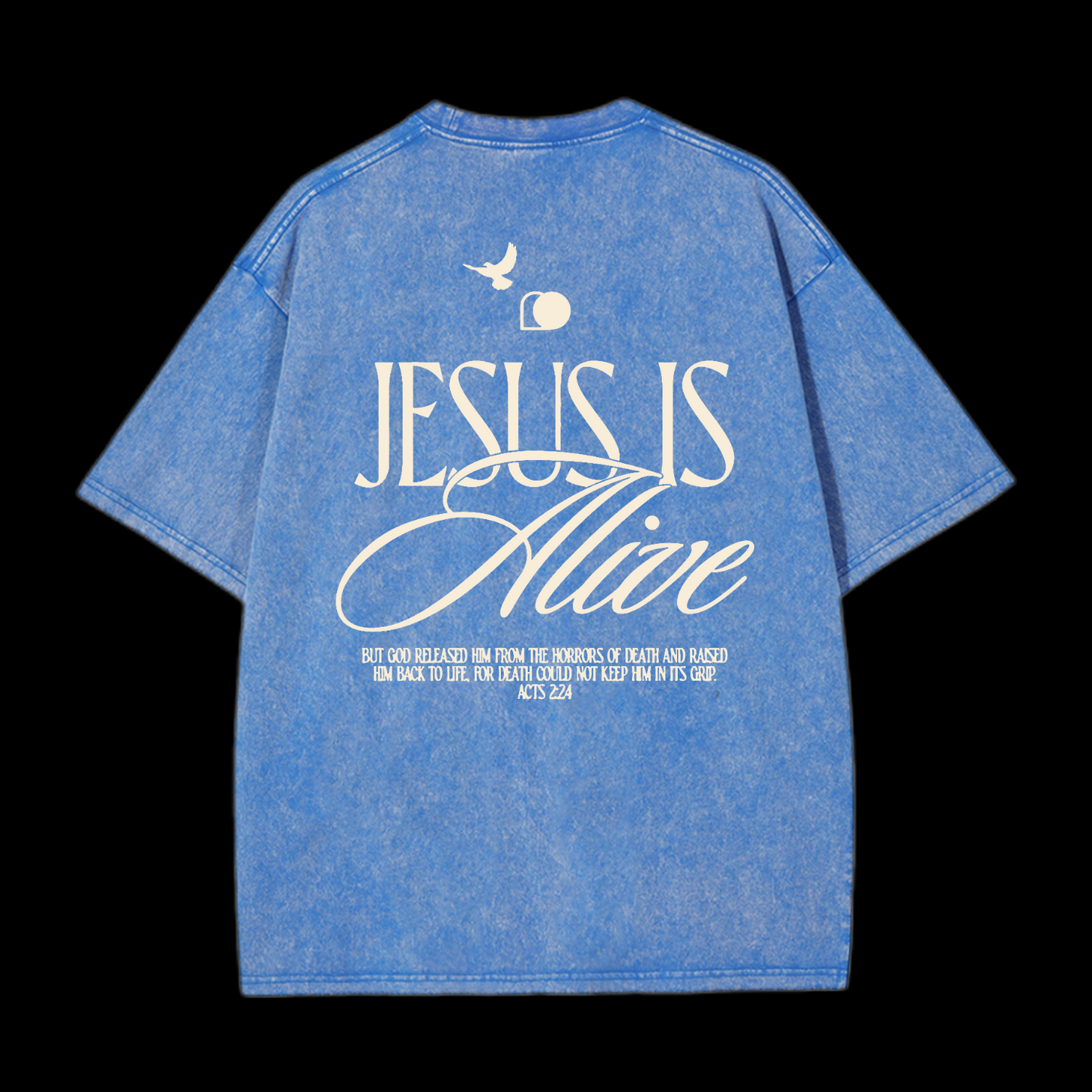 Jesus Is Alive Washed T-Shirt