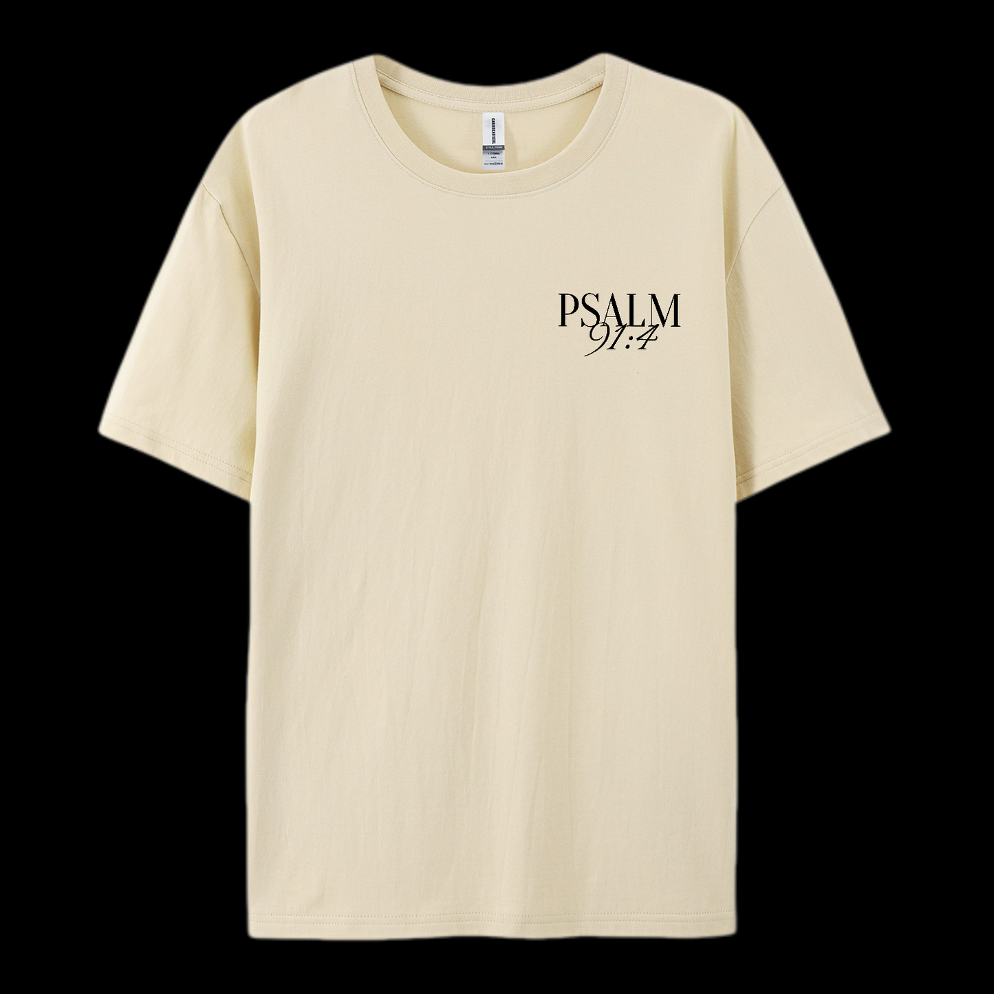 Psalm 91:4 Cotton T-Shirt