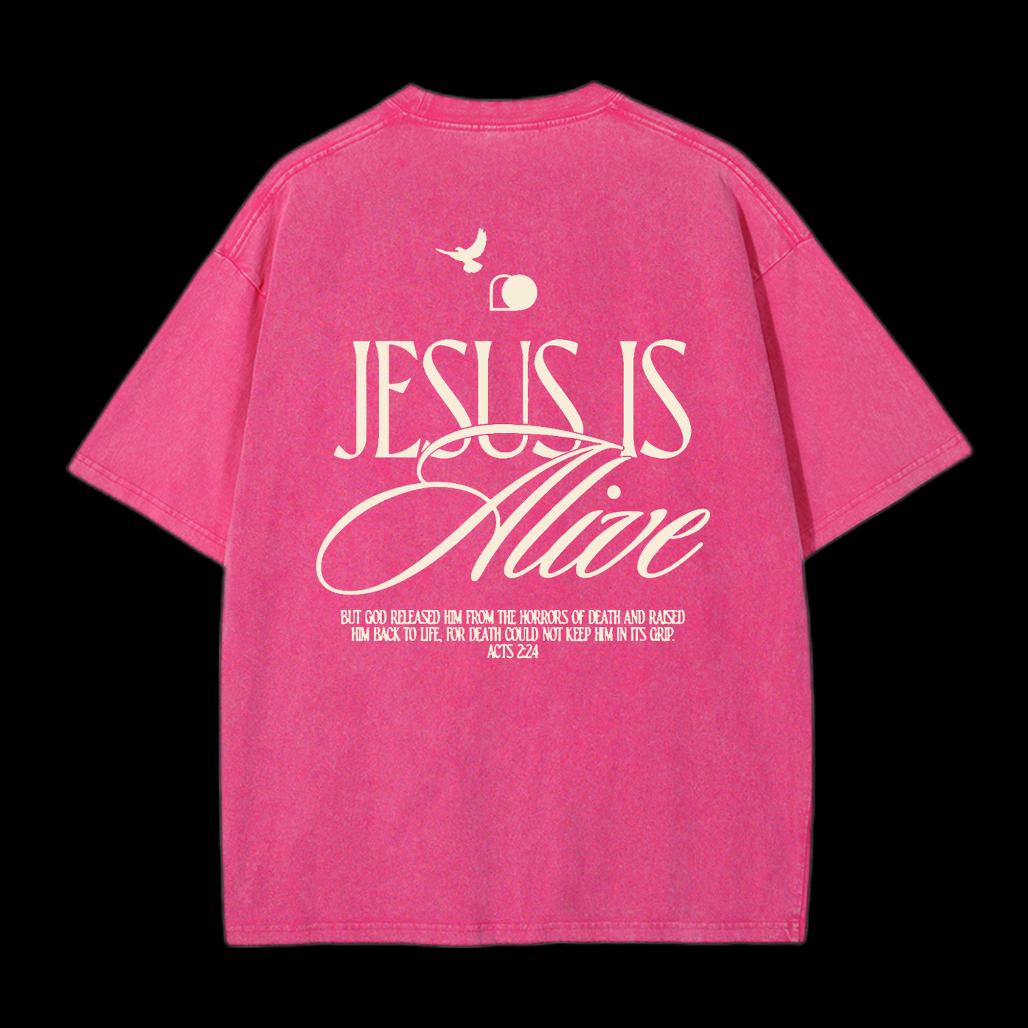 Jesus Is Alive Washed T-Shirt