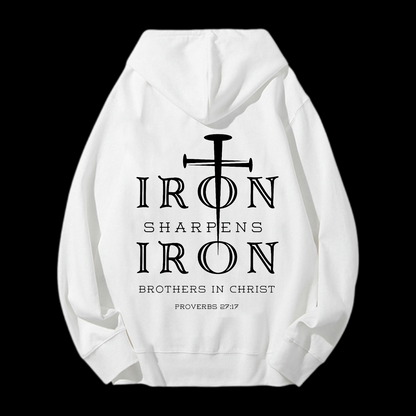 Iron Sharpens Iron Drawstring Hoodie