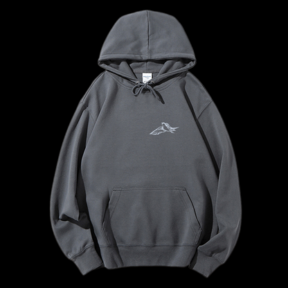 Look At The Birds Of The Air Drawstring Hoodie