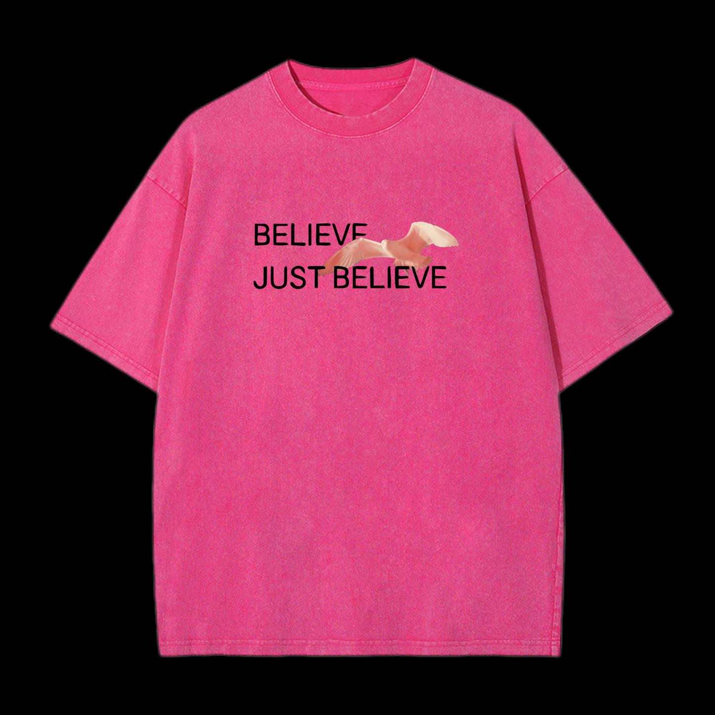 With God All Things Are Possible Washed T-Shirt
