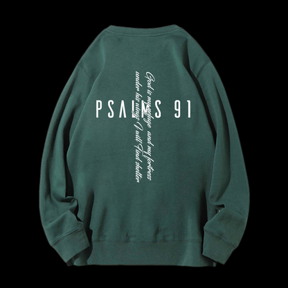 Psalm 91 Crewneck Sweatshirt
