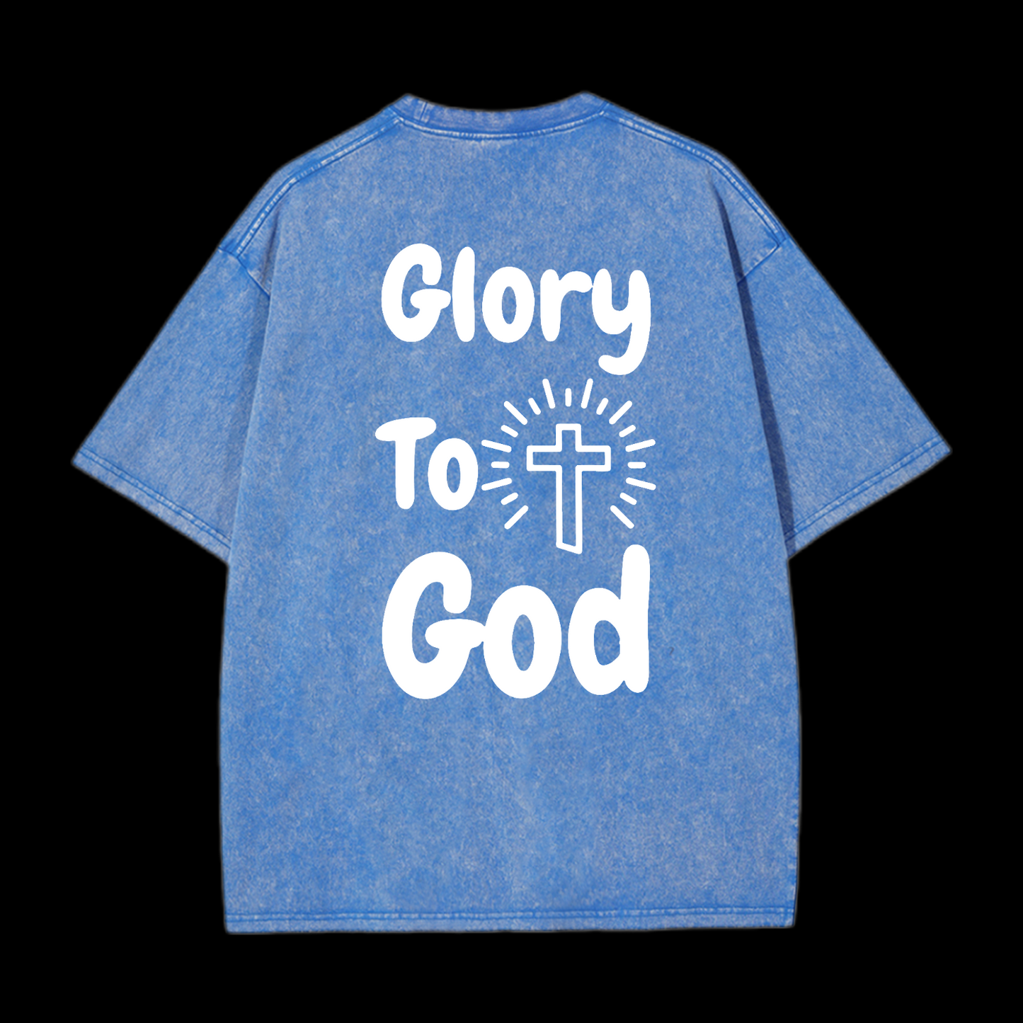 Glory To God Washed T-Shirt