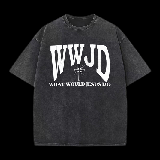 WWJD Washed T-Shirt