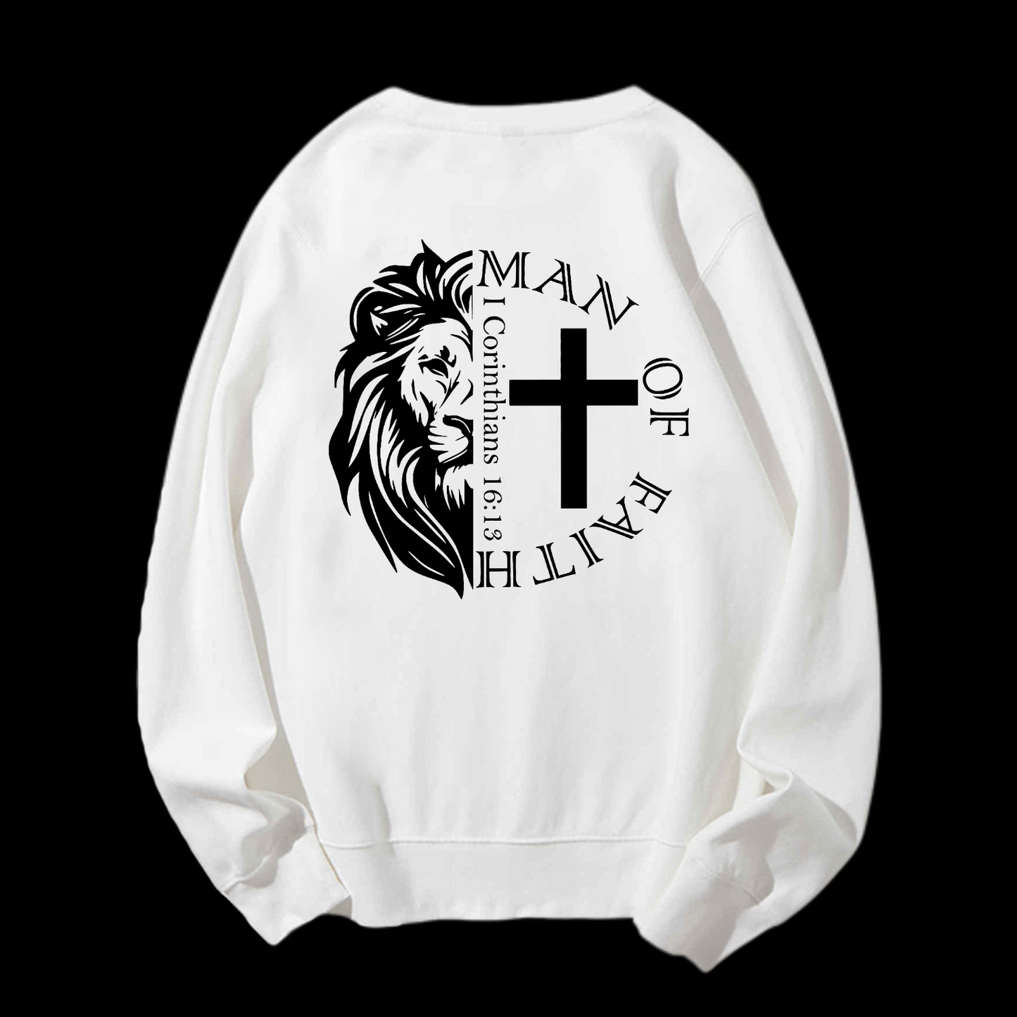 Man Of Faith Crewneck Sweatshirt