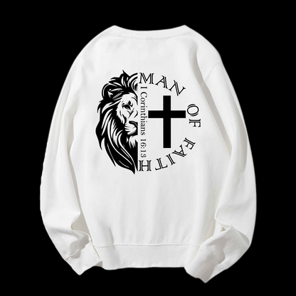 Man Of Faith Crewneck Sweatshirt