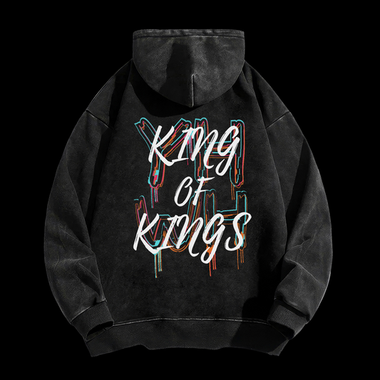 King Of Kings Washed Hoodie