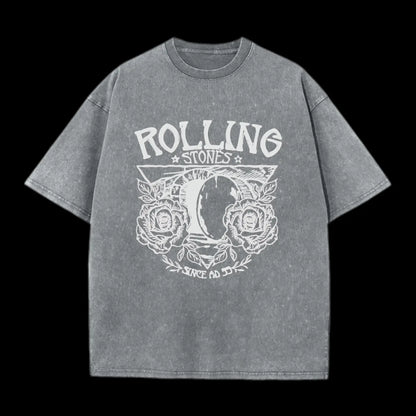 Rolling Stones Retro Christian Washed T-Shirt