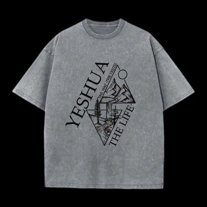 Yeshua The Way The Truth The Life Christian Tee