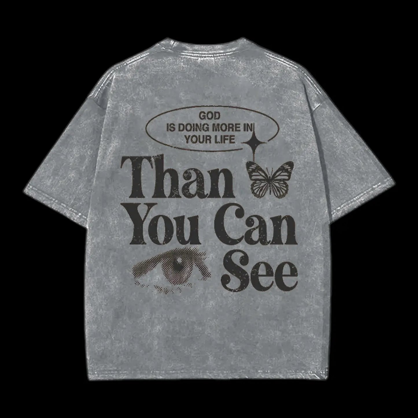 God Is Doing More In Your Life Christian Washed T-Shirt