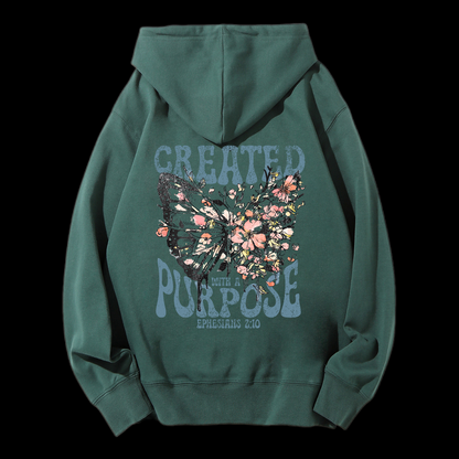 Created With Purpose Drawstring Hoodie