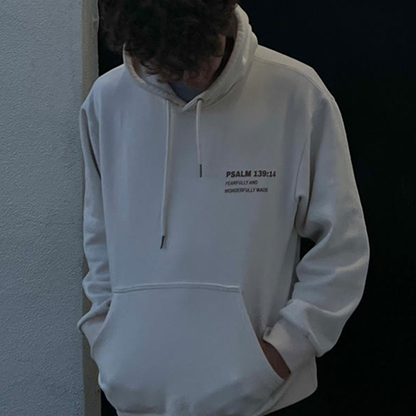 God's Work Psalm 139:14 Drawstring Hoodie