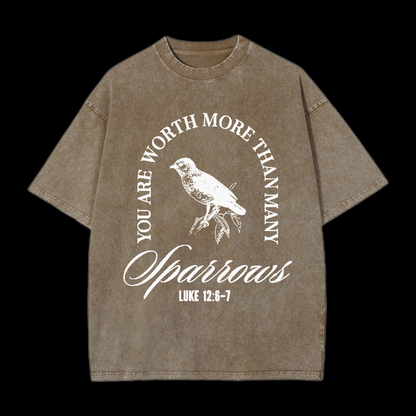 You Are Worth More Than Many Christian tee
