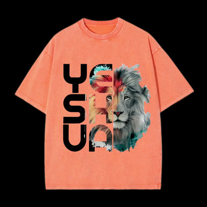 LION AND YESHUA TEE