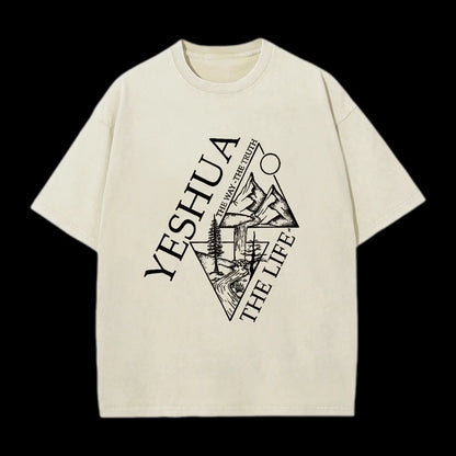 Yeshua The Way The Truth The Life Christian Tee
