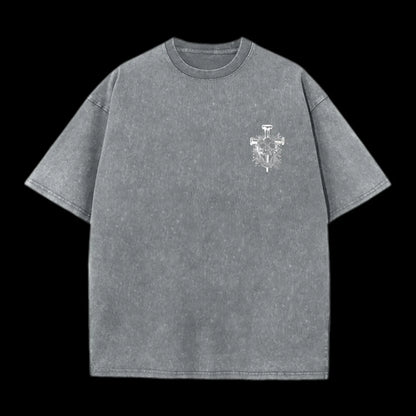 Death Has Been Defeated Washed T-shirt