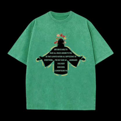 GOD IS ABLE TO MAKE GRACE CHRISTIAN TEE