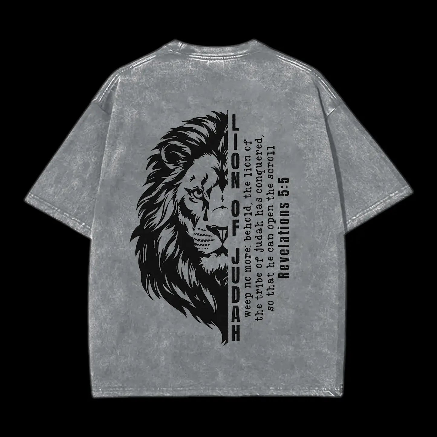Lion Of Judah      Washed T-Shirt