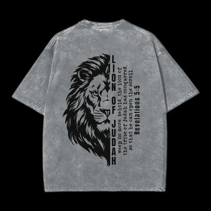 Lion Of Judah      Washed T-Shirt