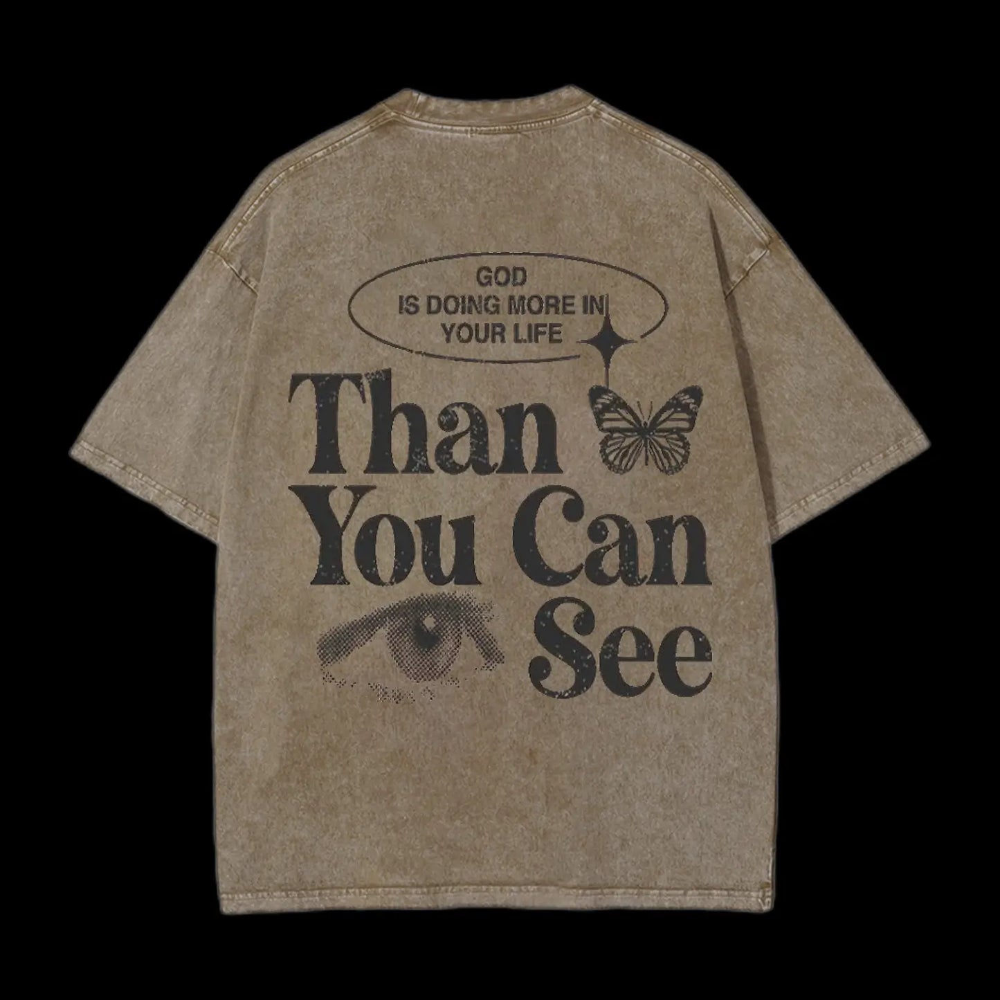 God Is Doing More In Your Life Christian Washed T-Shirt