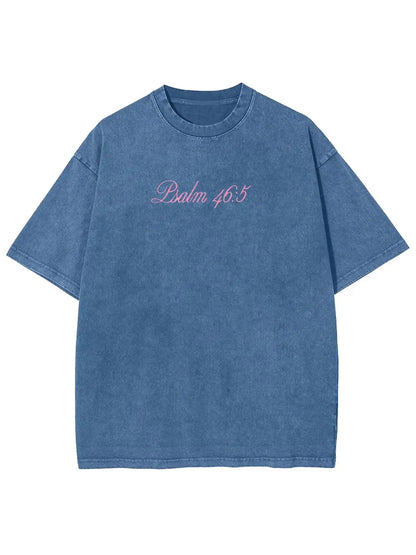 God Is Within Her Unisex Washed T-Shirt