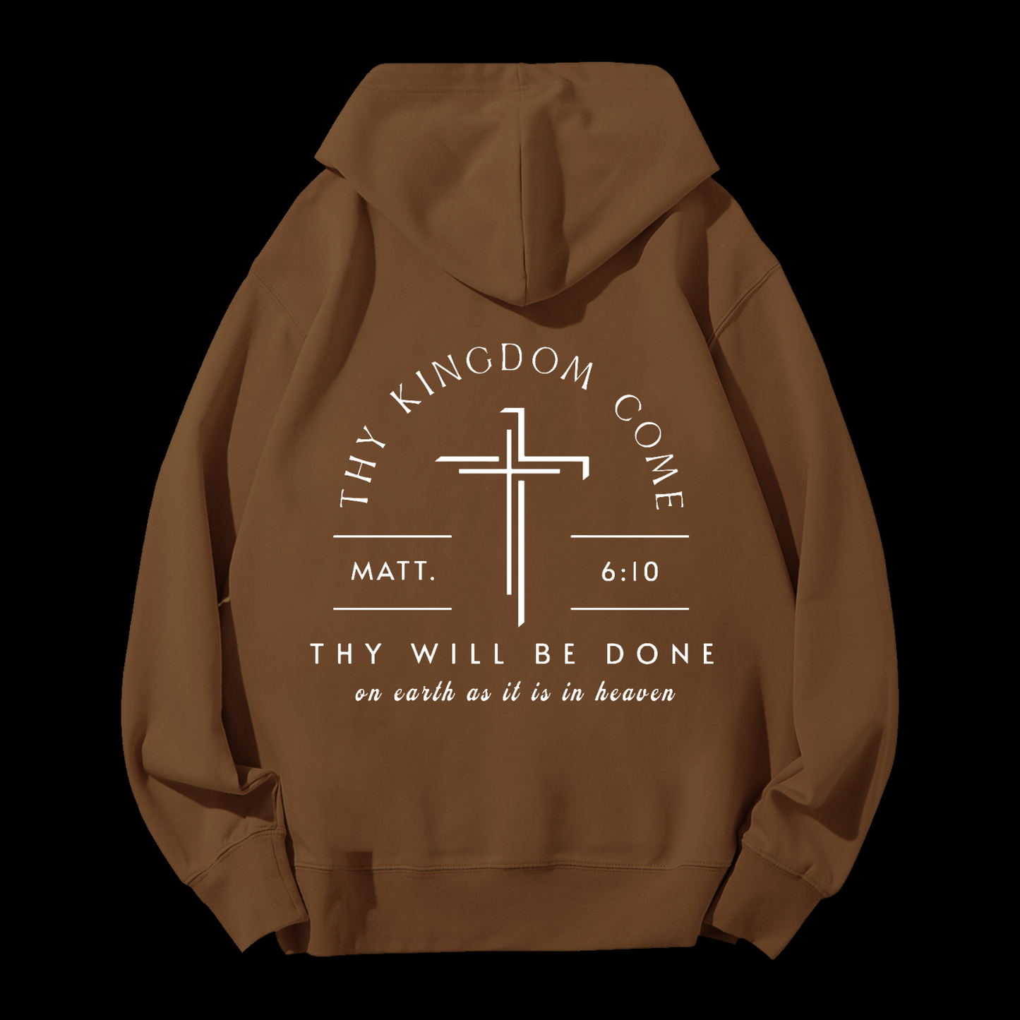 Thy Will Be Done Drawstring Hoodie