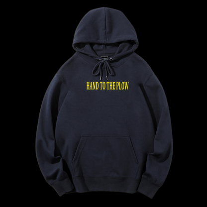 Hand To The Plow Drawstring Hoodie