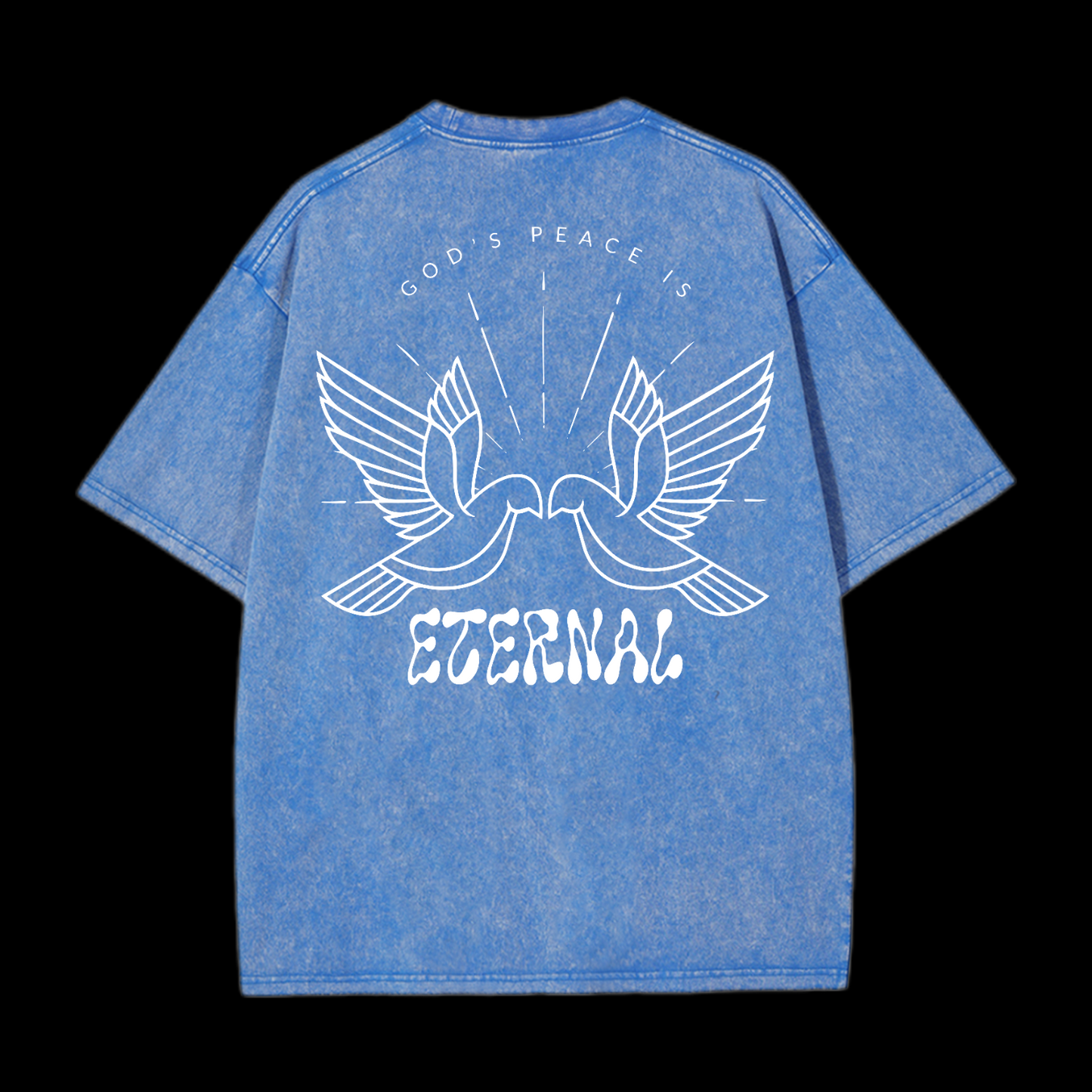 God's Peace Is Eternal Washed T-Shirt