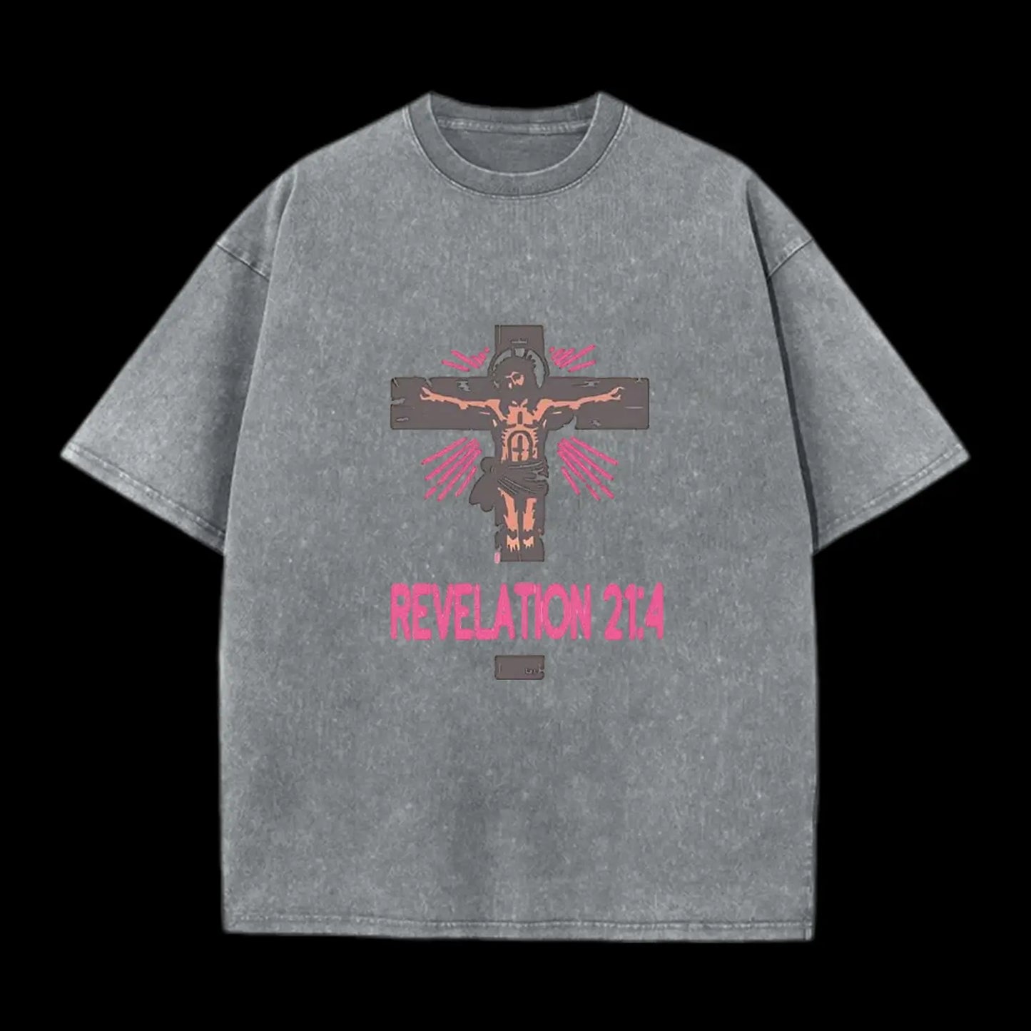 Death Defeated Christian Washed T-Shirt