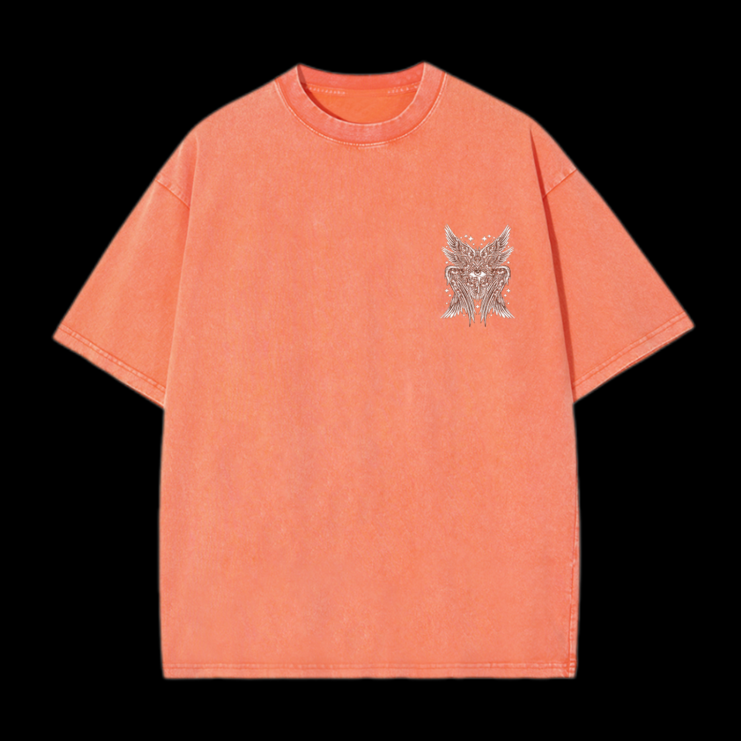 Faith Over Fear Seraphim Angel Christian tee
