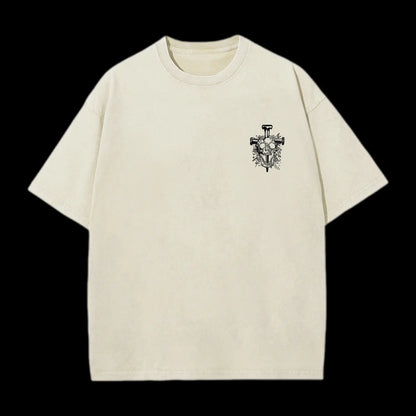 Death Has Been Defeated Washed T-shirt