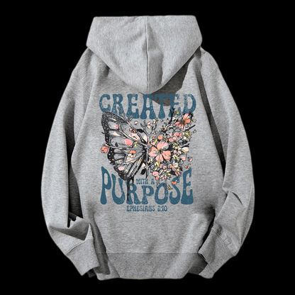 Created With Purpose Drawstring Hoodie